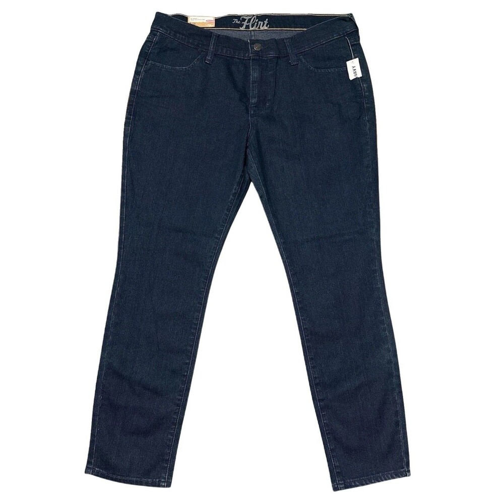 Old Navy Jeans Women’s 12 Short The Flirt Super Skinny Dark Wash Stretch NWT